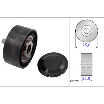 INA 532 0722 10 Umlenkrolle/Führungsrolle, Keilrippenriemen INA 532 0722 10 Umlenkrolle/Führungsrolle, Keilrippenriemen