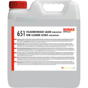 SONAX 06516000 Felgenreiniger sauer Konzentrat SONAX 06516000 Felgenreiniger sauer Konzentrat