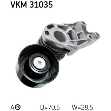 SKF VKM 31035 Spannrolle, Keilrippenriemen