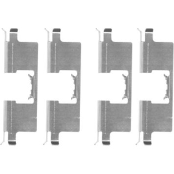 Hella 8DZ 355 204-651 Zubehörsatz, Scheibenbremsbelag Hella 8DZ 355 204-651 Zubehörsatz, Scheibenbremsbelag