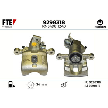 FTE 9298318 Bremssattel NEOGEN FTE 9298318 Bremssattel NEOGEN