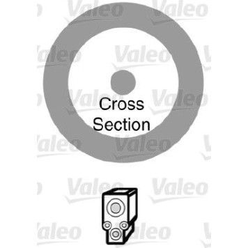 Valeo 509178 Dichtung, Kühlmittelrohrleitung Valeo 509178 Dichtung, Kühlmittelrohrleitung