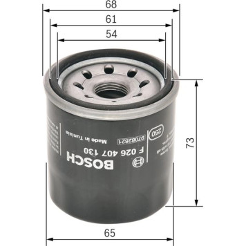 BOSCH F 026 407 130 Ölfilter BOSCH F 026 407 130 Ölfilter