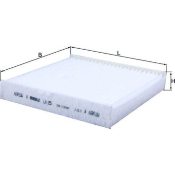 Knecht LA 155 Filter, Innenraumluft Knecht LA 155 Filter, Innenraumluft