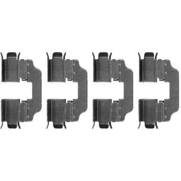 Hella 8DZ 355 203-411 Zubehörsatz, Scheibenbremsbelag Hella 8DZ 355 203-411 Zubehörsatz, Scheibenbremsbelag