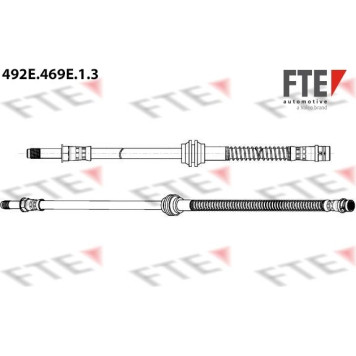 FTE 9240702 Bremsschlauch FTE 9240702 Bremsschlauch
