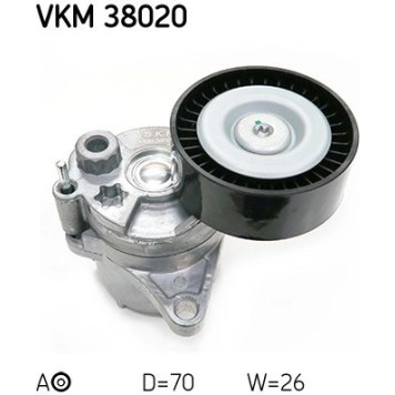 SKF VKM 38020 Spannrolle, Keilrippenriemen SKF VKM 38020 Spannrolle, Keilrippenriemen