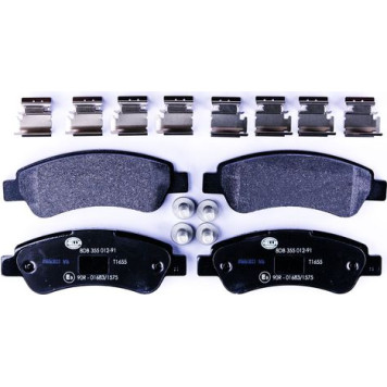 Hella Pagid 8DB 355 012-911 Bremsbelagsatz, Scheibenbremse Hella Pagid 8DB 355 012-911 Bremsbelagsatz, Scheibenbremse