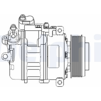 Delphi CS20479 Kompressor, Klimaanlage Delphi CS20479 Kompressor, Klimaanlage