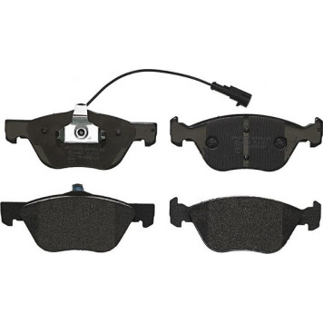 Brembo P 23 112 Bremsbelagsatz, Scheibenbremse PRIME LINE