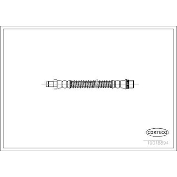 Corteco 19018894 Bremsschlauch