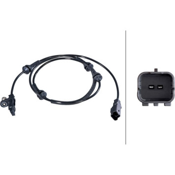 Hella 6PU 010 039-781 Sensor, Raddrehzahl Hella 6PU 010 039-781 Sensor, Raddrehzahl