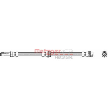 Metzger 4114074 Bremsschlauch Metzger 4114074 Bremsschlauch