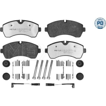 Meyle 025 292 0020/PD Bremsbelagsatz, Scheibenbremse MEYLE-PD: Advanced performance and design Meyle 025 292 0020/PD Bremsbelagsatz, Scheibenbremse MEYLE-PD: Advanced performance and design