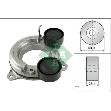 INA 534 0854 10 Riemenspanner, Keilrippenriemen INA 534 0854 10 Riemenspanner, Keilrippenriemen
