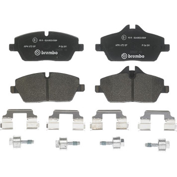 Brembo P 06 091 Bremsbelagsatz, Scheibenbremse PRIME LINE Brembo P 06 091 Bremsbelagsatz, Scheibenbremse PRIME LINE