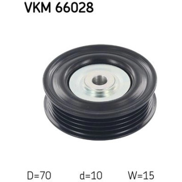SKF VKM 66028 Umlenkrolle/Führungsrolle, Keilrippenriemen