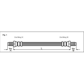 2x Metzger 4112107 Bremsschlauch 2 x 2x Metzger 4112107 Bremsschlauch 2 x