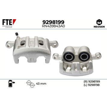 FTE 9298199 Bremssattel NEOGEN