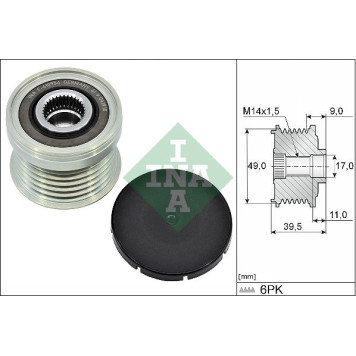 INA 535 0361 10 Generatorfreilauf INA 535 0361 10 Generatorfreilauf