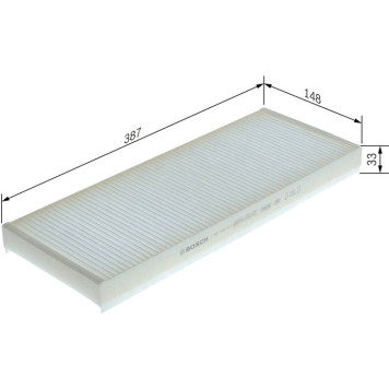 BOSCH 1 987 432 017 Innenraumfilter BOSCH 1 987 432 017 Innenraumfilter