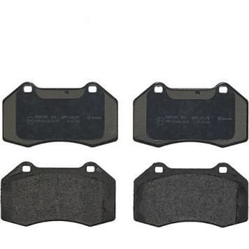 Brembo P 68 036 Bremsbelagsatz, Scheibenbremse PRIME LINE