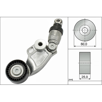INA 533 0128 10 Spannarm, Keilrippenriemen INA 533 0128 10 Spannarm, Keilrippenriemen