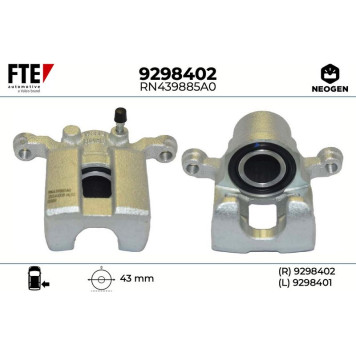 FTE 9298402 Bremssattel NEOGEN FTE 9298402 Bremssattel NEOGEN
