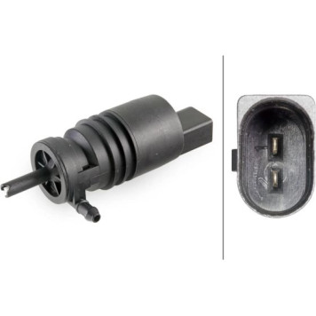 Hella 8TW 006 848-041 Waschwasserpumpe, Scheibenreinigung Hella 8TW 006 848-041 Waschwasserpumpe, Scheibenreinigung