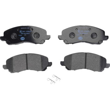 Hella 8DB 355 009-671 Bremsbelagsatz, Scheibenbremse Hella 8DB 355 009-671 Bremsbelagsatz, Scheibenbremse