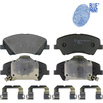 Blue Print ADG042175 Bremsbelagsatz, Scheibenbremse