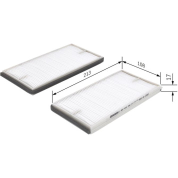 BOSCH 1 987 432 156 Innenraumfilter BOSCH 1 987 432 156 Innenraumfilter