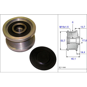 INA 535 0202 10 Generatorfreilauf