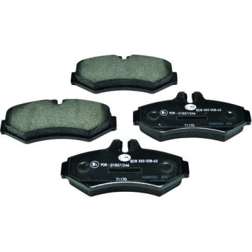 Hella 8DB 355 008-651 Bremsbelagsatz, Scheibenbremse
