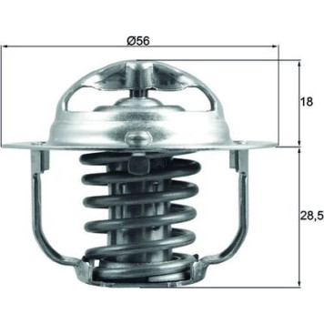 Mahle TX 208 88D Thermostat, Kühlmittel BEHR Mahle TX 208 88D Thermostat, Kühlmittel BEHR
