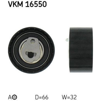 SKF VKM 16550 Spannrolle, Zahnriemen SKF VKM 16550 Spannrolle, Zahnriemen