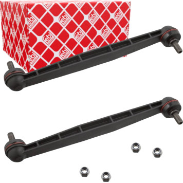 2x FEBI 14558 Koppelstange Vorderachse links rechts 300mm, M12x1,5 Kunststoff febi Plus 2x FEBI 14558 Koppelstange Vorderachse links rechts 300mm, M12x1,5 Kunststoff febi Plus