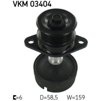 SKF VKM 03404 Generatorfreilauf SKF VKM 03404 Generatorfreilauf
