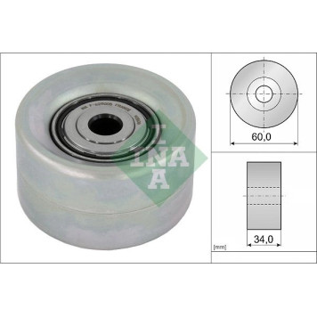 INA 532 0921 10 Umlenkrolle/Führungsrolle, Keilrippenriemen INA 532 0921 10 Umlenkrolle/Führungsrolle, Keilrippenriemen