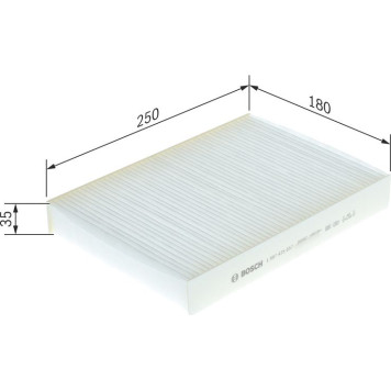 BOSCH 1 987 435 057 Innenraumfilter FILTER+pro BOSCH 1 987 435 057 Innenraumfilter FILTER+pro
