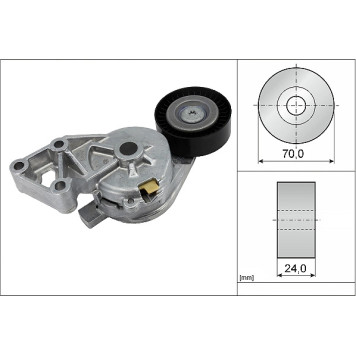 INA 534 0132 30 Spannarm, Keilrippenriemen INA 534 0132 30 Spannarm, Keilrippenriemen