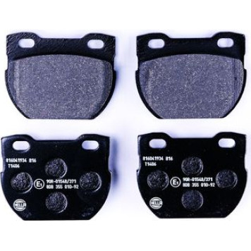 Hella 8DB 355 010-921 Bremsbelagsatz, Scheibenbremse Hella 8DB 355 010-921 Bremsbelagsatz, Scheibenbremse