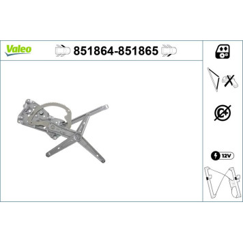 Valeo 851864 Fensterheber
