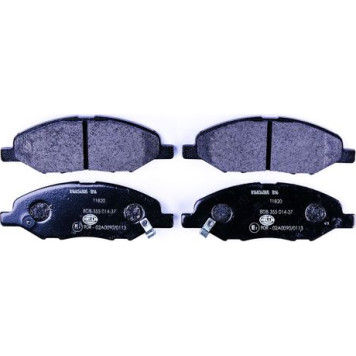 Hella 8DB 355 014-371 Bremsbelagsatz, Scheibenbremse