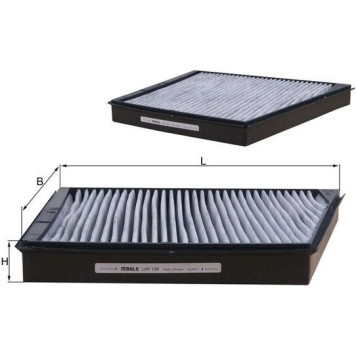 Knecht LAK 156 Filter, Innenraumluft
