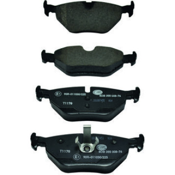 Hella 8DB 355 008-761 Bremsbelagsatz, Scheibenbremse Hella 8DB 355 008-761 Bremsbelagsatz, Scheibenbremse