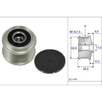 INA 535 0219 10 Generatorfreilauf INA 535 0219 10 Generatorfreilauf