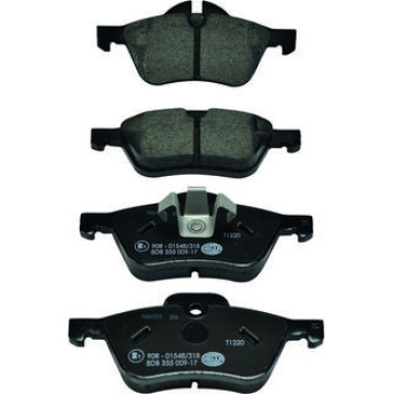 Hella 8DB 355 009-171 Bremsbelagsatz, Scheibenbremse