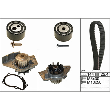 INA 530 0474 30 Wasserpumpe + Zahnriemensatz INA 530 0474 30 Wasserpumpe + Zahnriemensatz