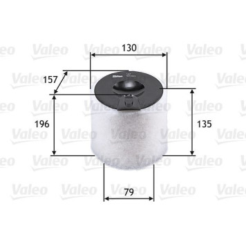 Valeo 585663 Luftfilter Valeo 585663 Luftfilter